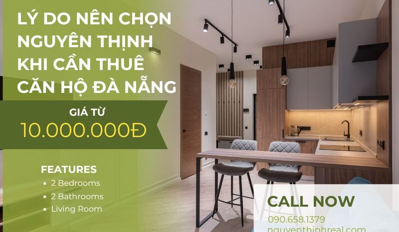 lý do thuê căn hộ Đà Nẵng tại Nguyên Thịnh