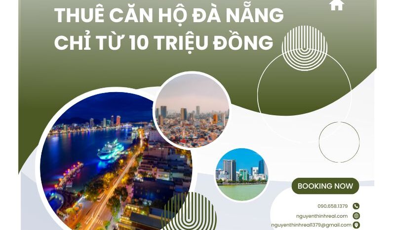 thuê căn hộ Đà Nẵng chỉ từ 10 triệu