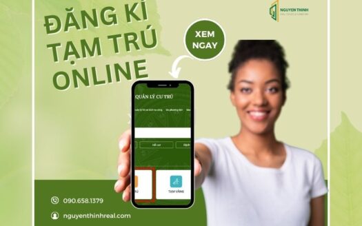 Cách đăng ký tạm trú online